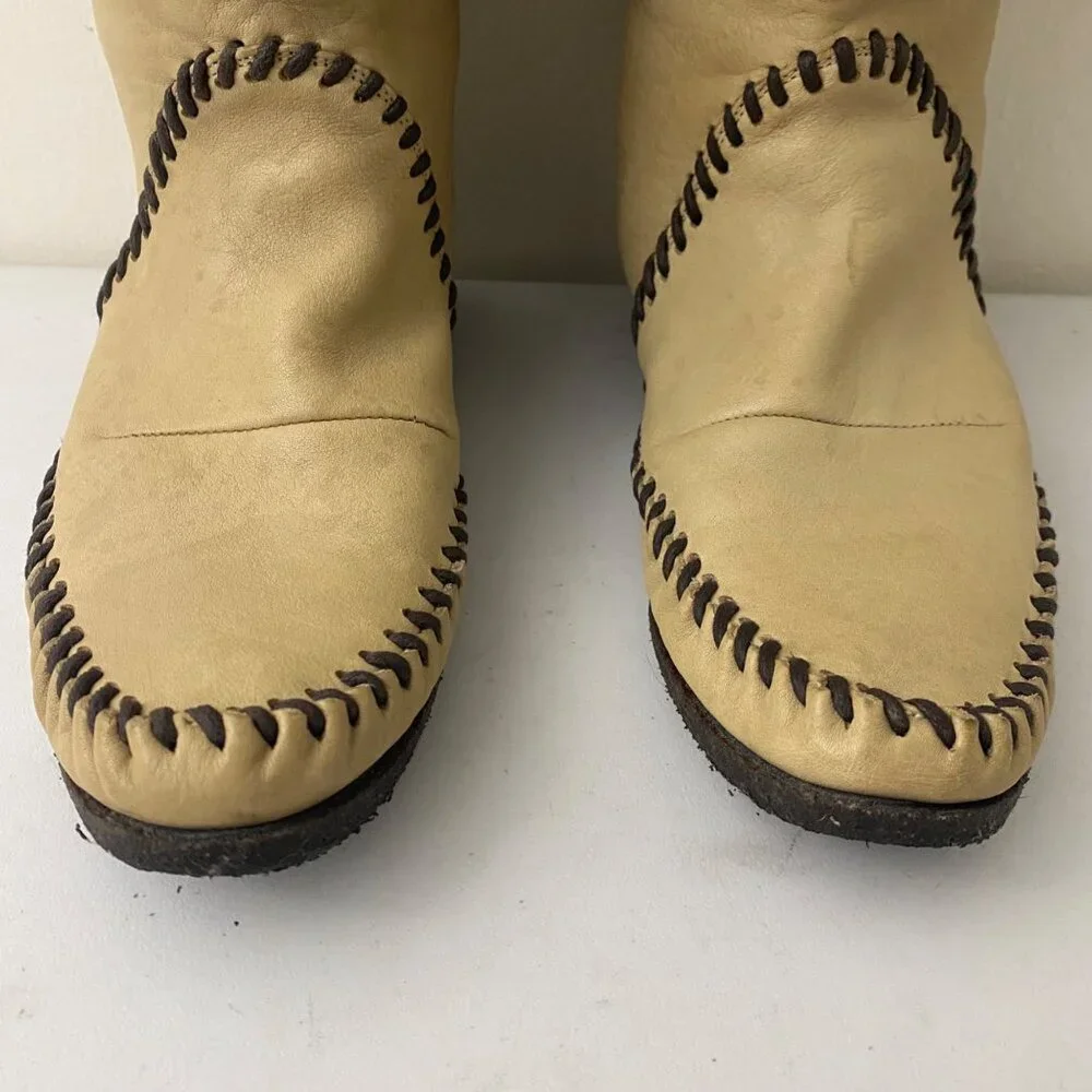 Barneys COOP Moccasin Mukluk Tall Boots Shoes